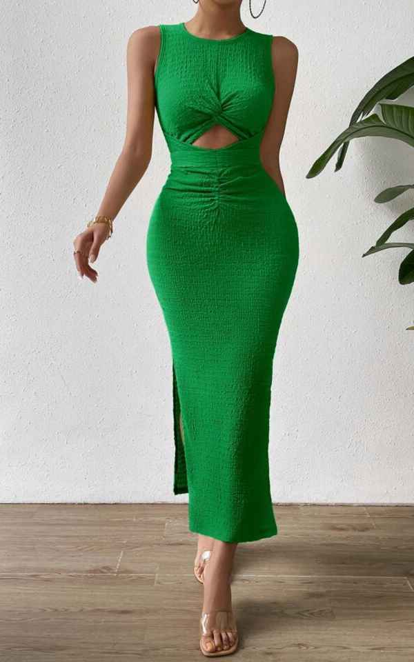 پیراهن مجلسی چاکدار زنانه