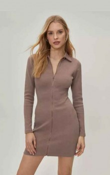ژاکت زیپ دار پاییزی زنانه